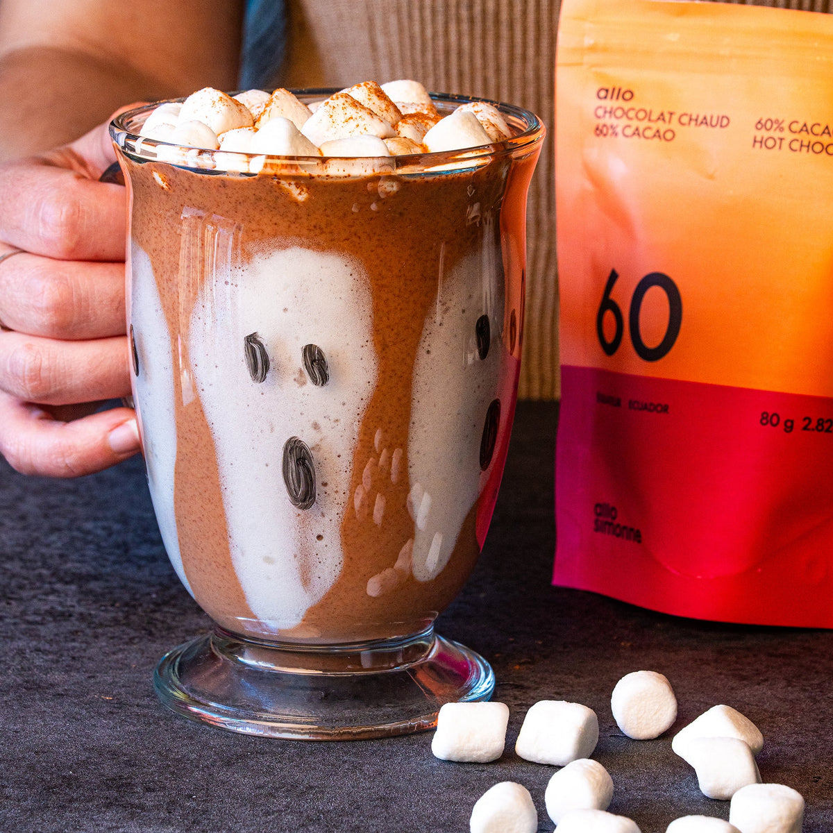 Chocolat chaud d'Halloween - Chocolat Chaud 60%