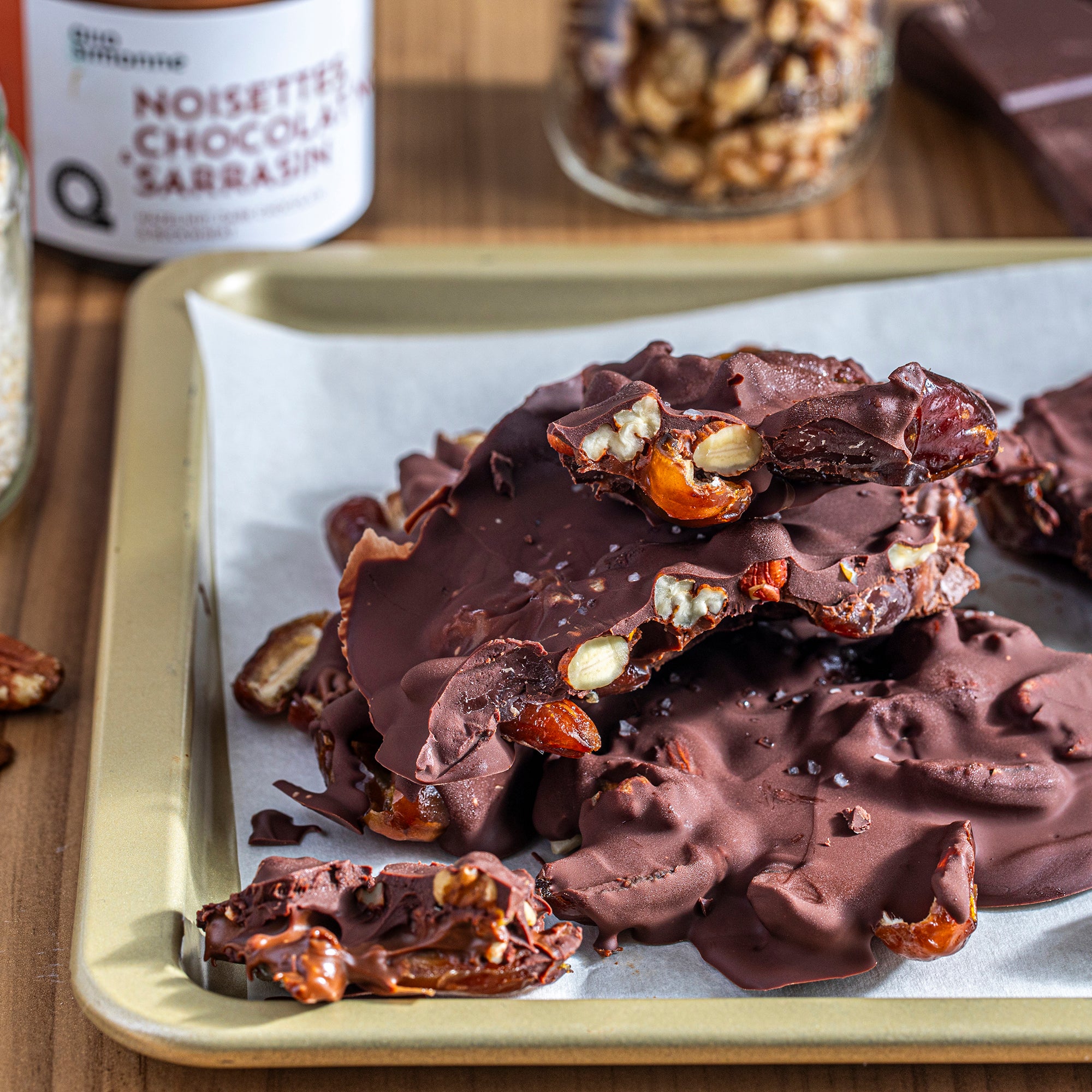 Barre «Snickers» aux dattes et noix