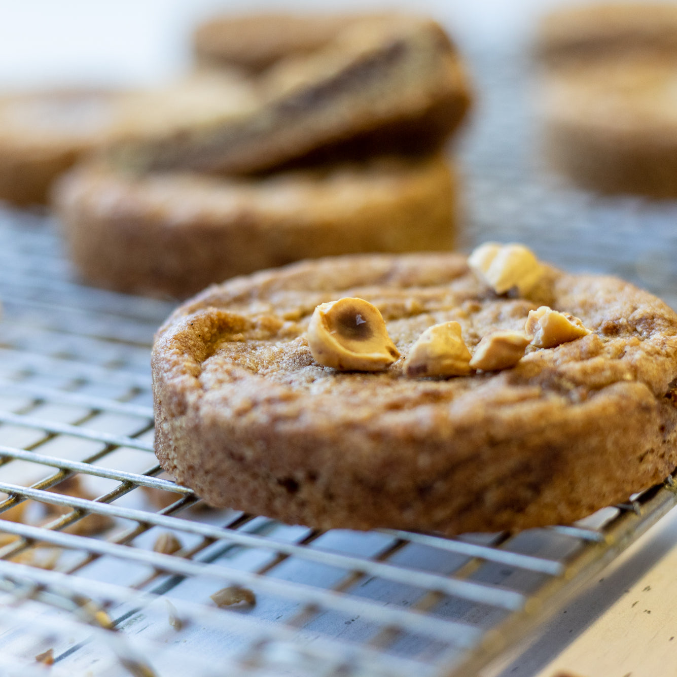 Biscuits noisettes & chocolat au lait
