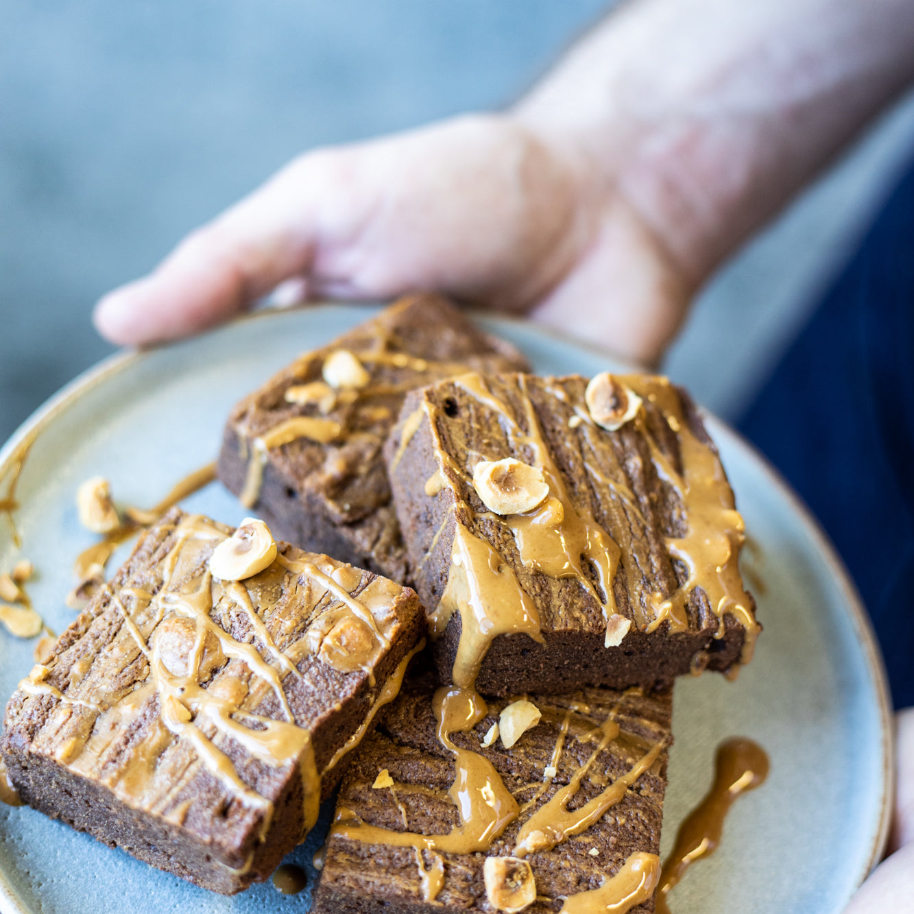 Brownies noisettes & chocolat noir