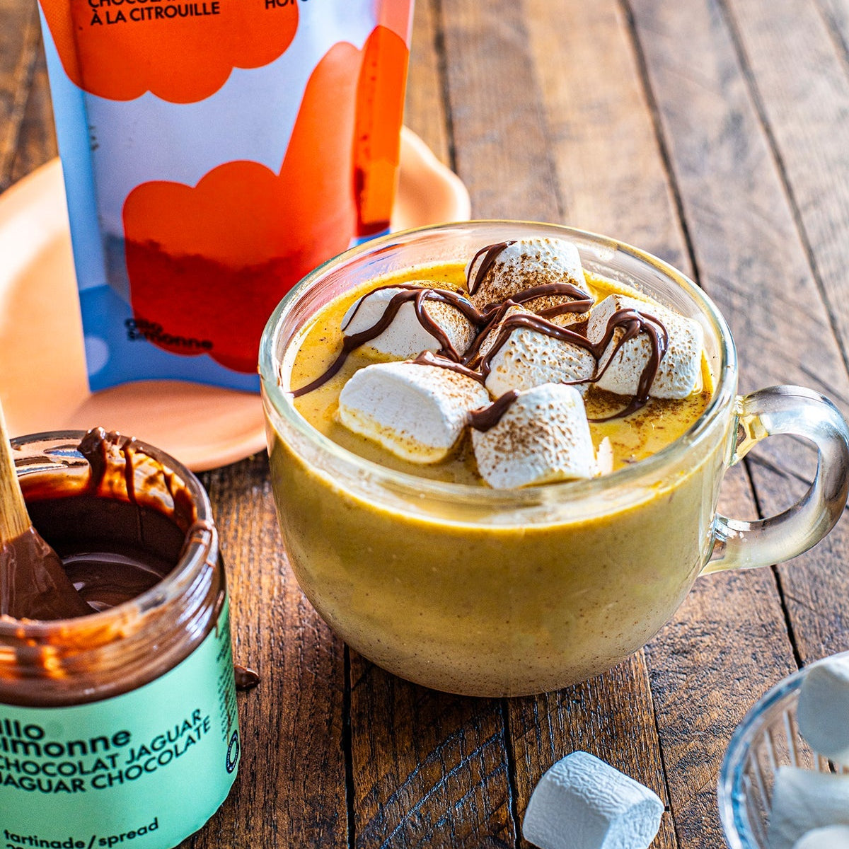 Chocolat chaud à la citrouille