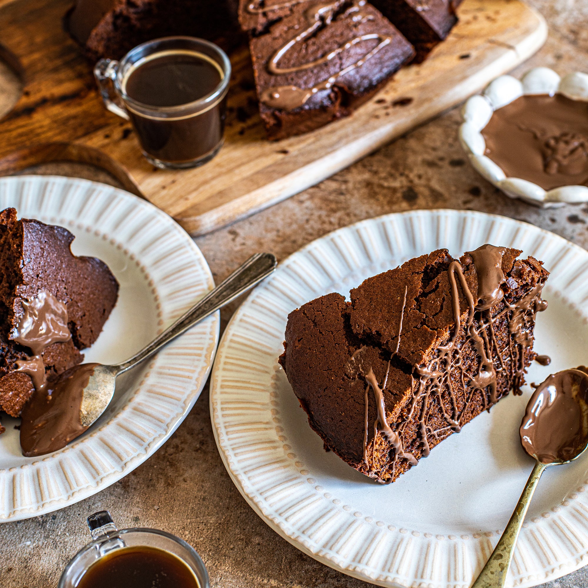 Gâteau moelleux chocolat et huile d'olive
