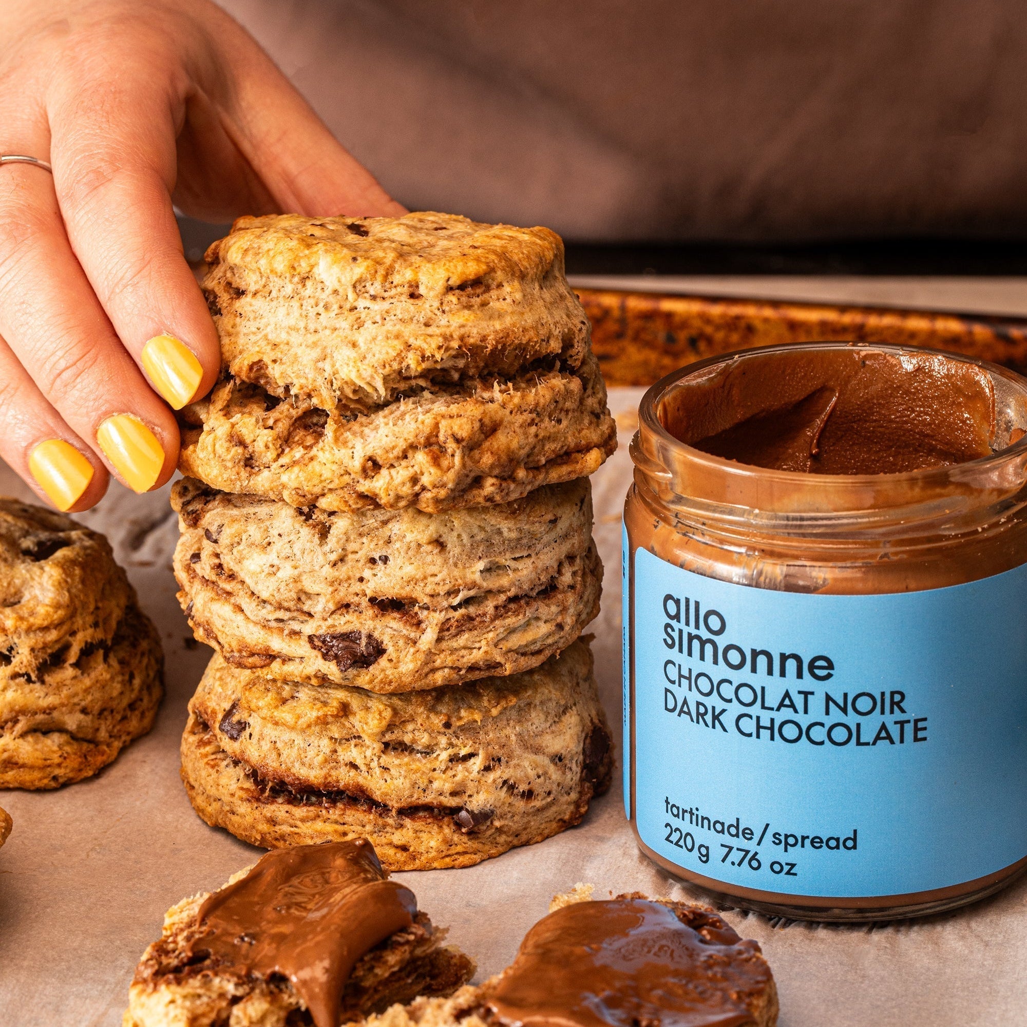 Scones chocolatés