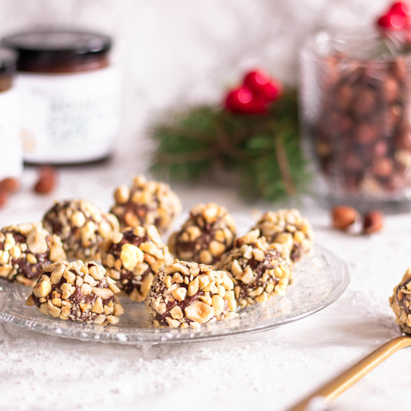 Truffes chocolat & noisettes