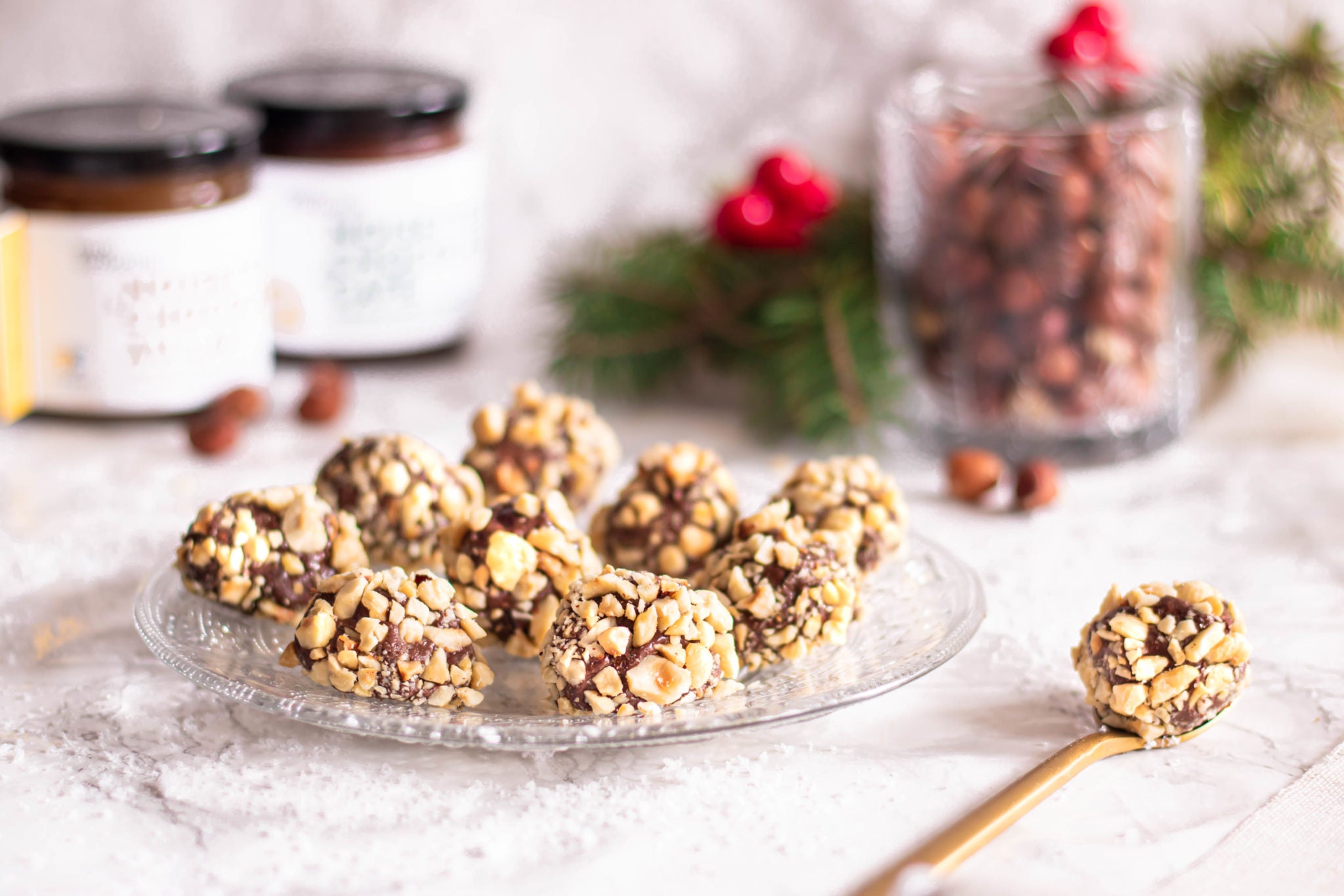 Truffes chocolat & noisettes