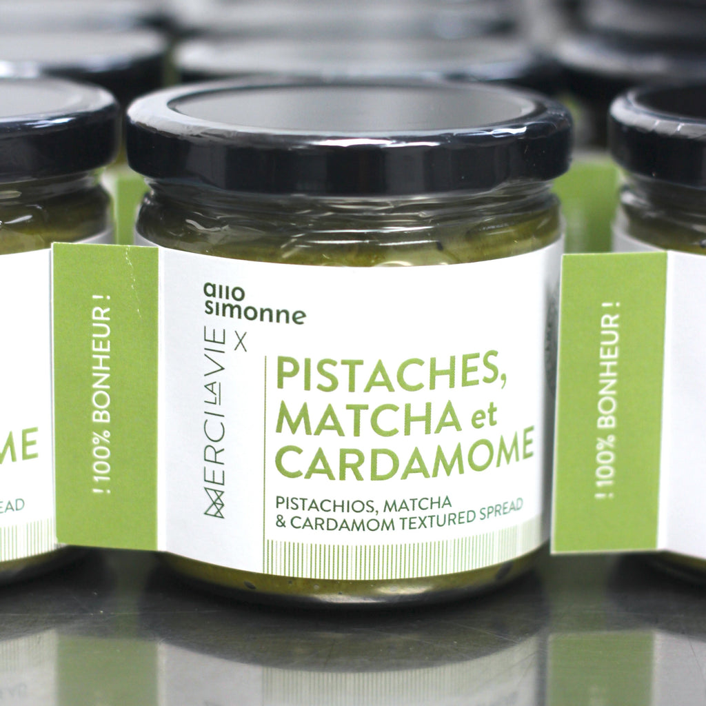 Pistachio, Matcha & Cardamom