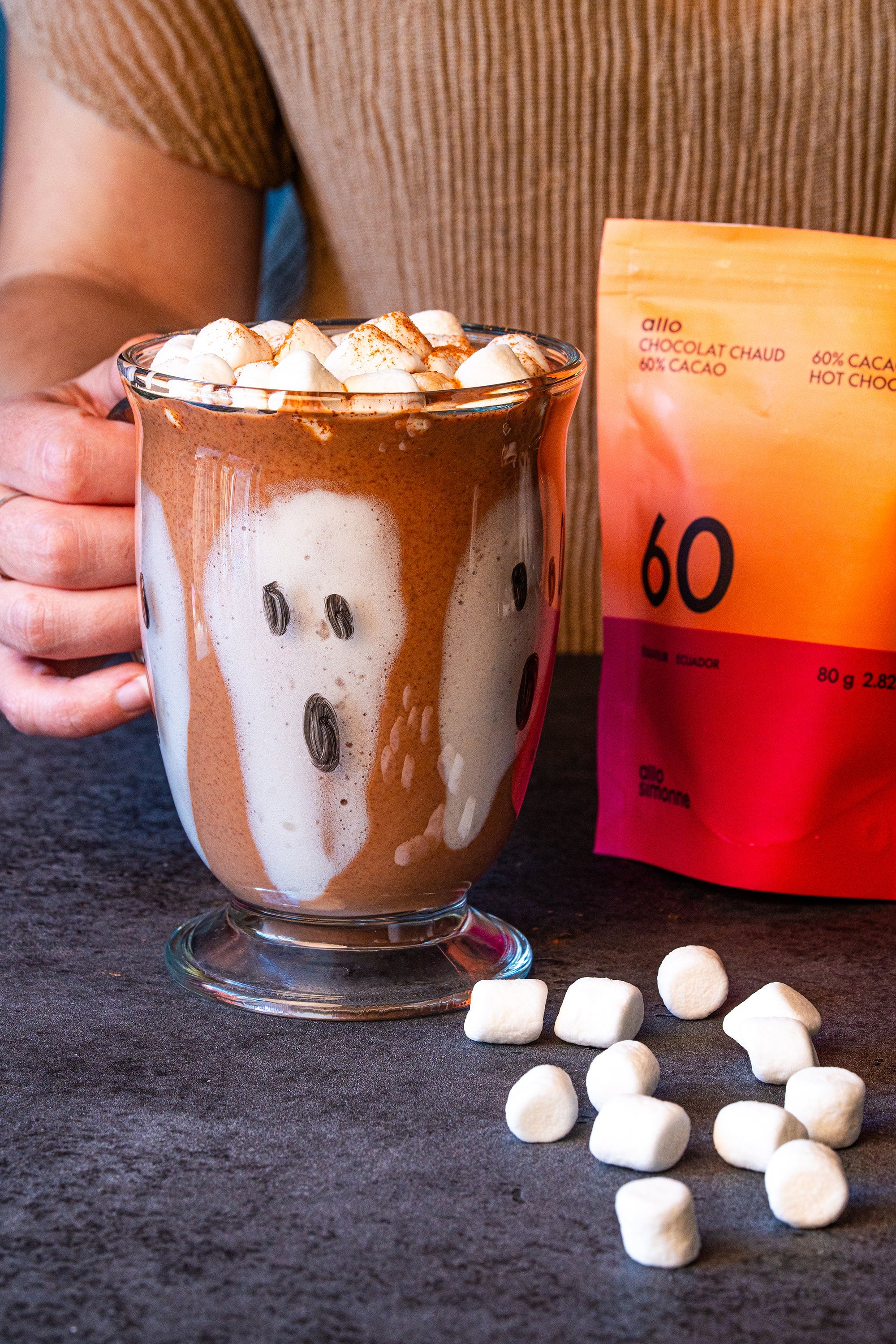 Chocolat chaud d'Halloween - Chocolat Chaud 60%