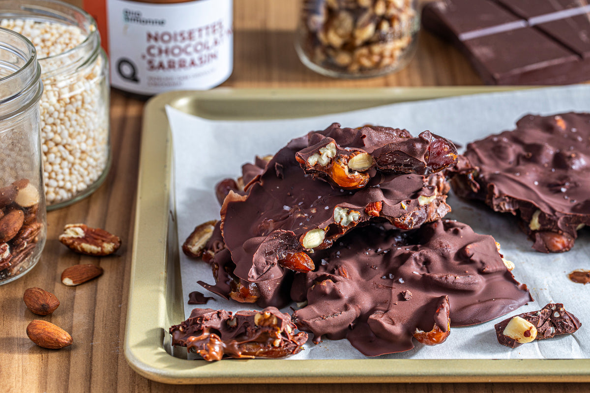 Barre «Snickers» aux dattes et noix – Allosimonne
