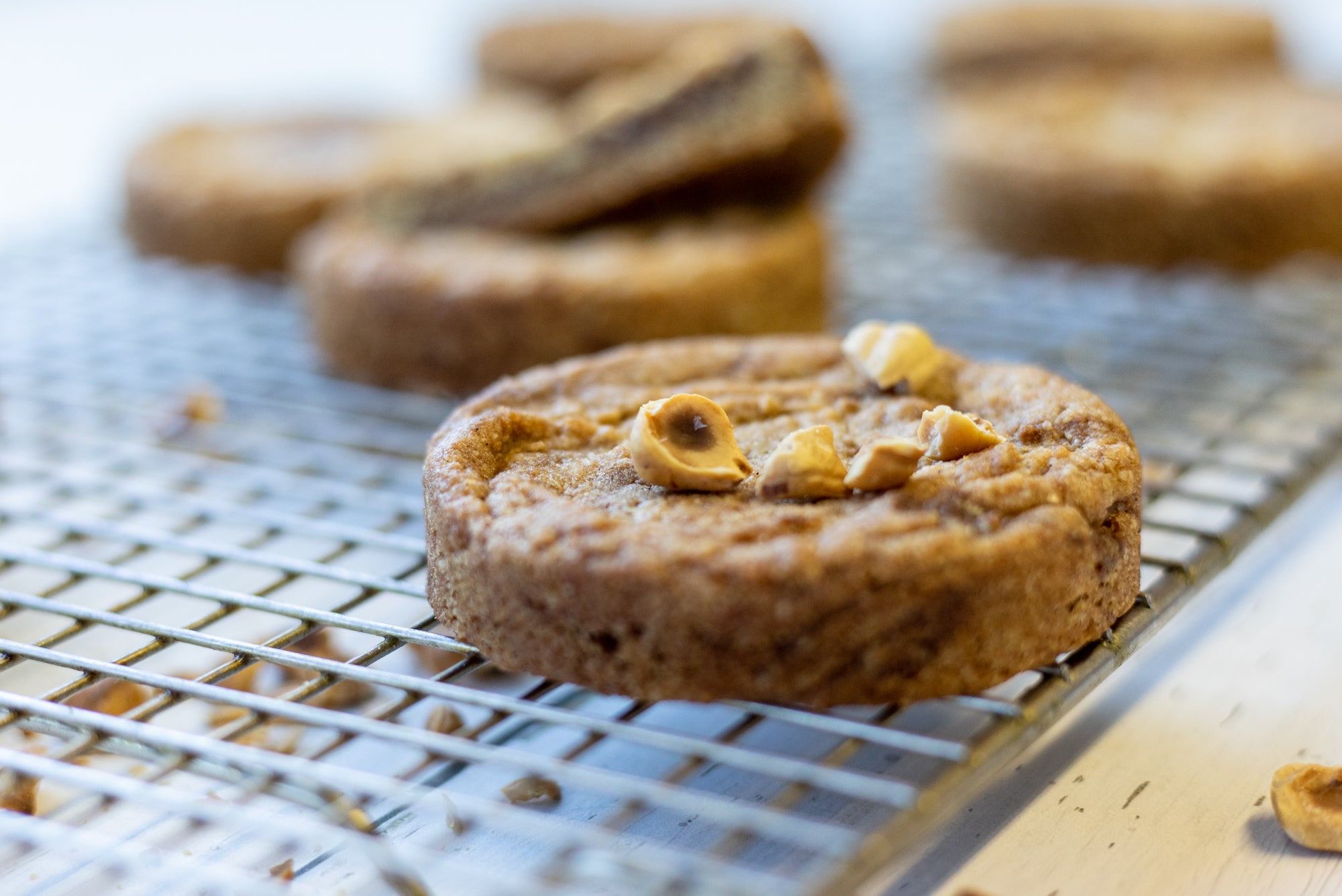 Biscuits noisettes & chocolat au lait