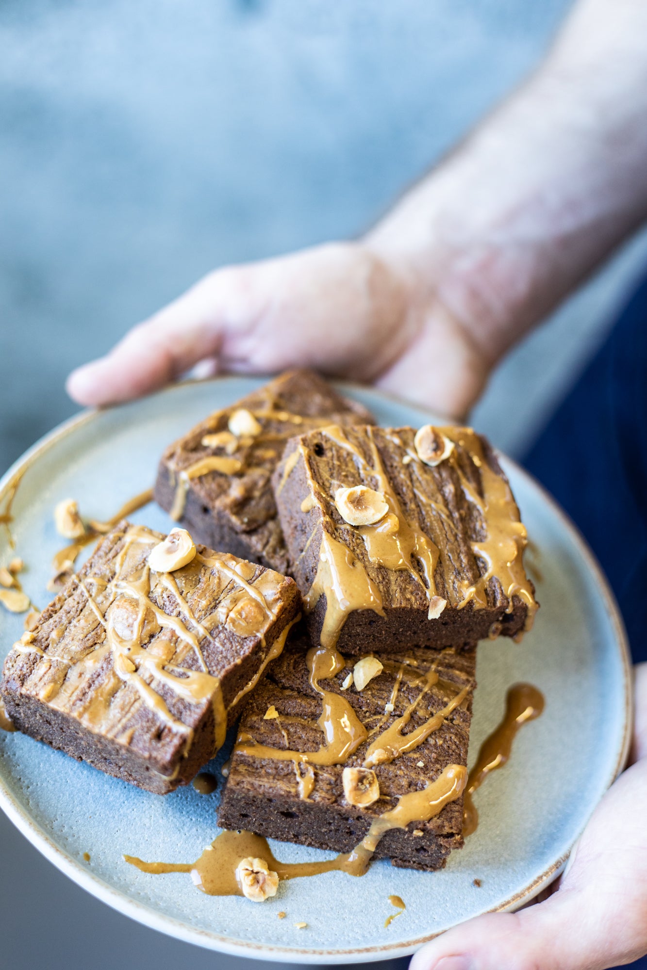 Brownies noisettes & chocolat noir