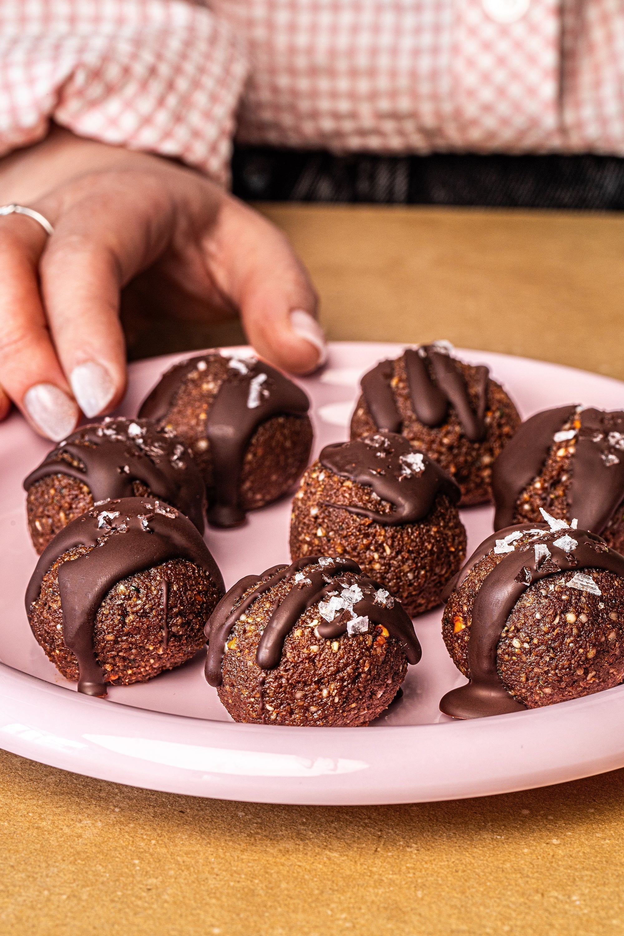 Truffes choco noisette et sarrasin