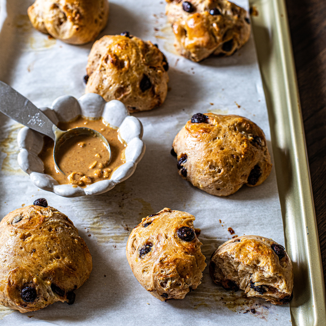 Brioches au chocolat et praliné noisette