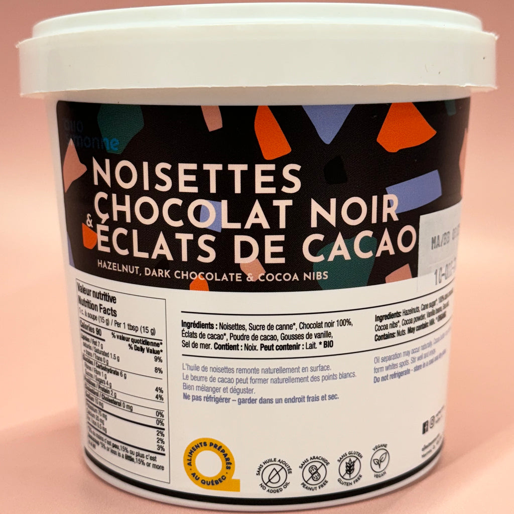 Noisettes, Chocolat noir & Éclats de Cacao - 1 kg