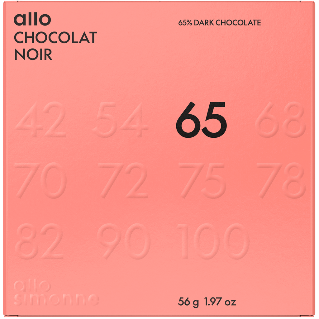 Chocolat noir 65%- Colombie et Équateur