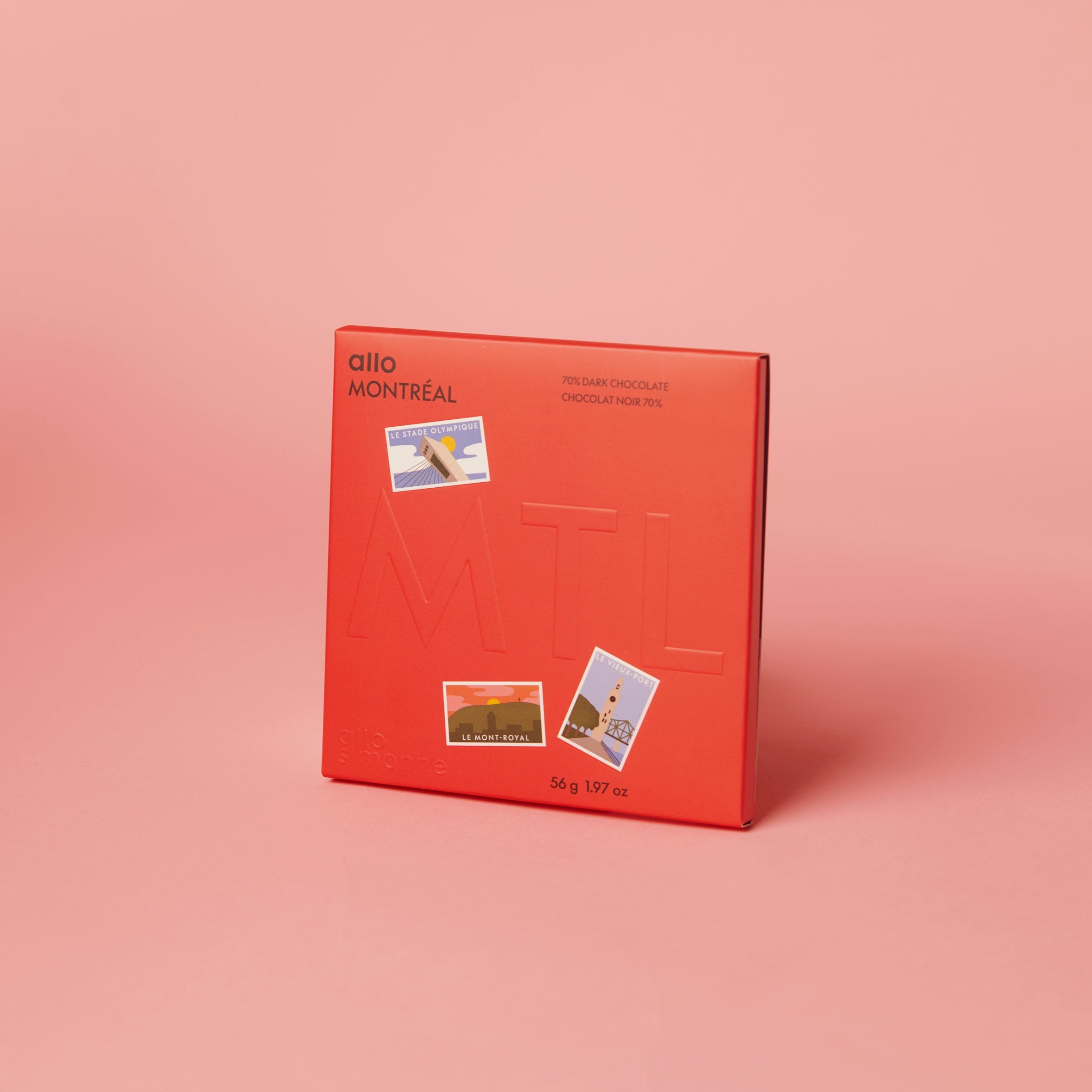 Montréal Dark Chocolate 70 % Bar