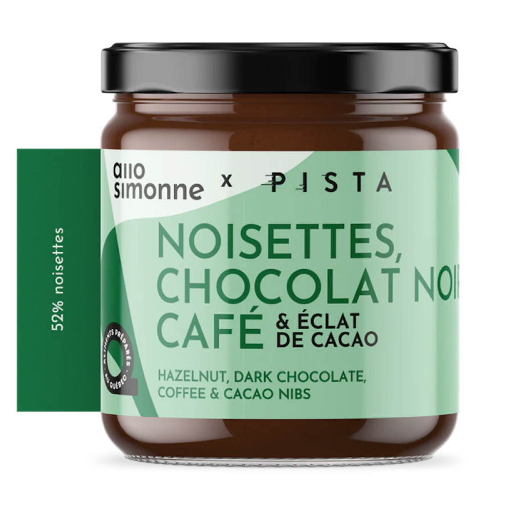 Hazelnut & Dark Chocolate Coffee “Pista” Spread – 220 g