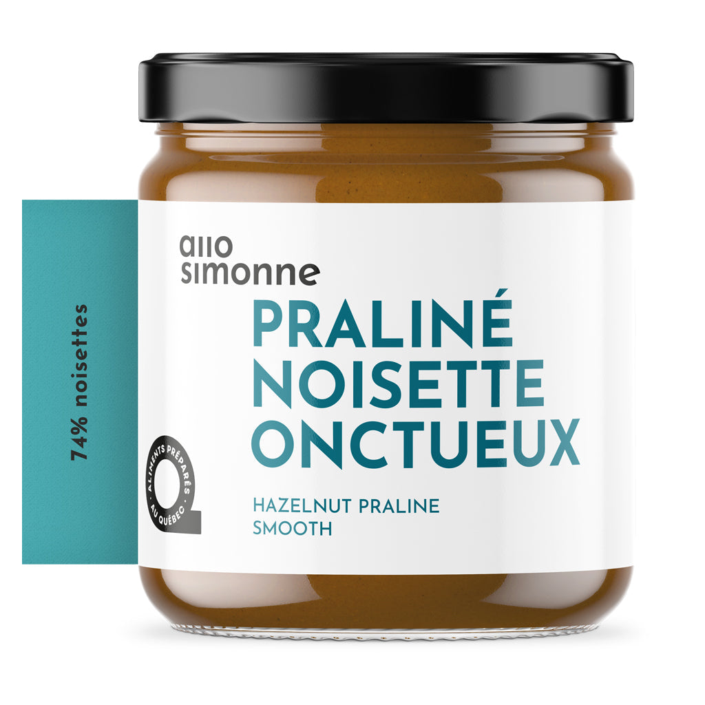 Pot de Tartinade Praliné Noisette Onctueux de chez Allo Simonne