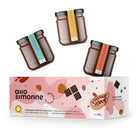 Coffret Trio Rose de Tartinades de chez Allo Simonne (noisettes chocolat au lait, sarrasin et érable)